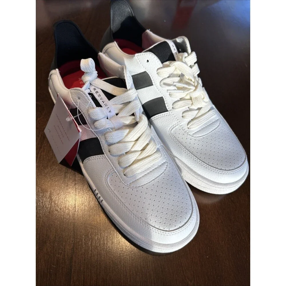 Redvanly Contender Golf Sneaker Size 11.5 Men Color Tux White/ Black NWT